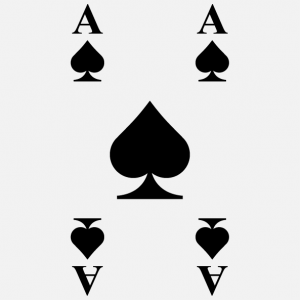 Ace of spades t-shirt special to create yourself.