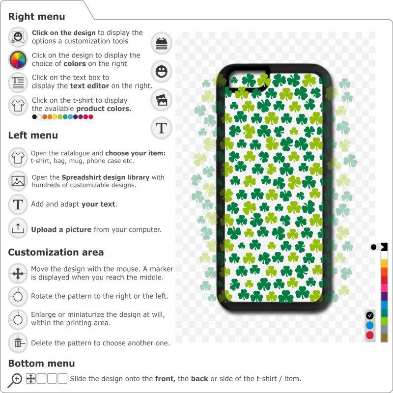 Customize a phone shell Irish clubs