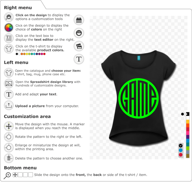Your customised Game t-shirt online