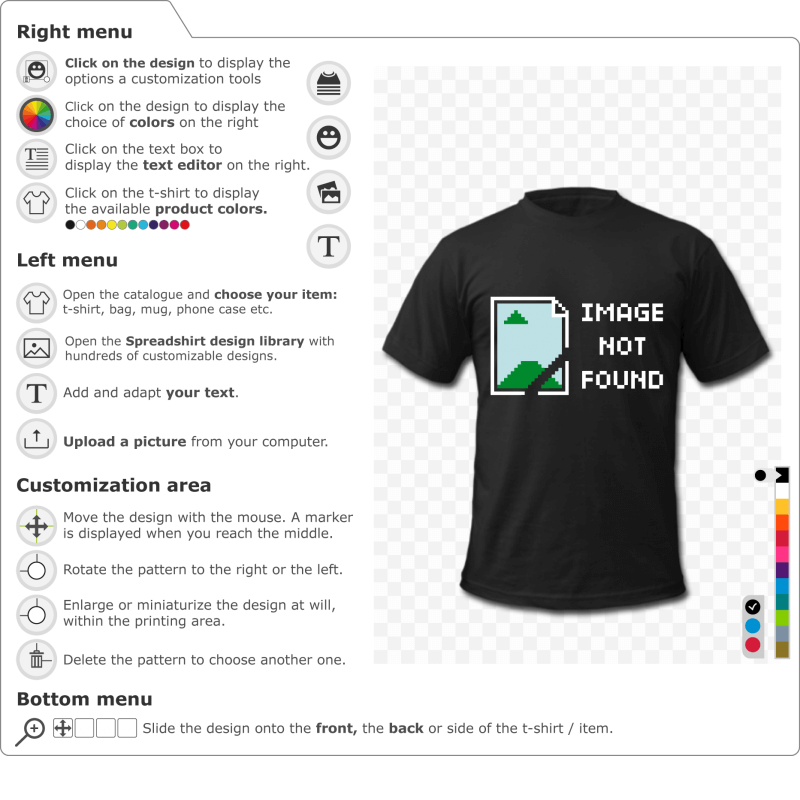 T-shirt geek Image not found