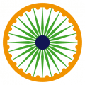 Chakra in the colors of the Indian flag. Create your own personalized t-shirt online.