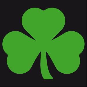 St Patrick's day T-shirt. Irish clover, a shamrocks and Saint patrick design to customize.