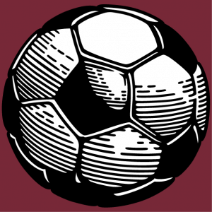Personalize your soccer t-shirt with this stylized ball.