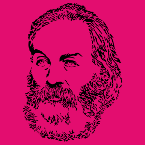 Walt Whitman t-shirt to create yourself.